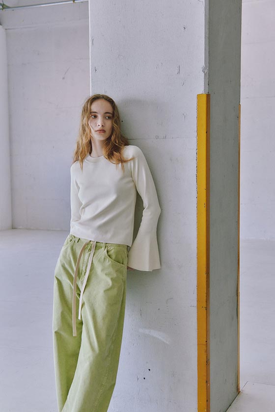 アダム・エ・ロペ　淡いグリーン ADAM ET ROPÉ FEMME(アダム エ ロペ ファム) / 【WEB限定