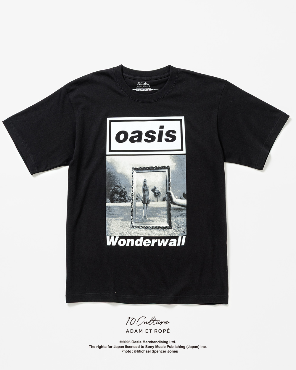 Oasis Stand By Me Tシャツ L 黒 Adam et Rope アダムエロペ オアシス Stand By Me Tシャツ ブラック - メルカリ
