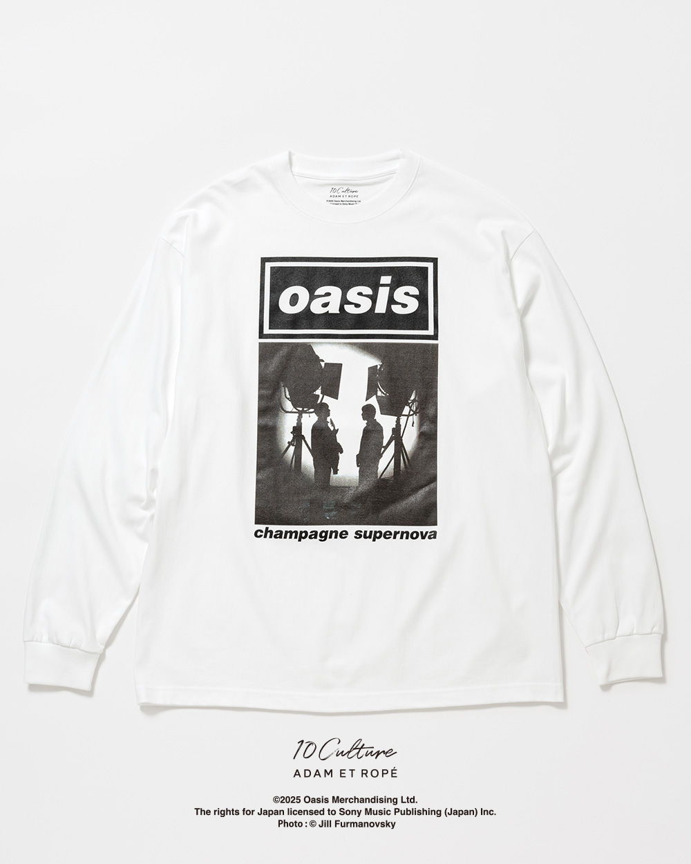 ※あいこ※アダムエロペ Oasis Morning Glory ロンＴ oasis 10Culture / ADAM ET ROPÉ POP UP - 2025.10.10FRI