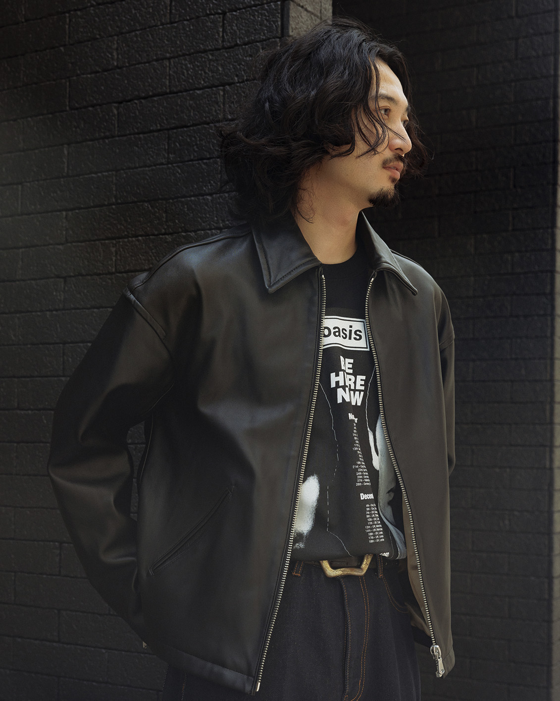 STYLING SAMPLE｜LUMB LEATHER JACKET / ADAM ET ROPÉ| ADAM ET ROPÉ