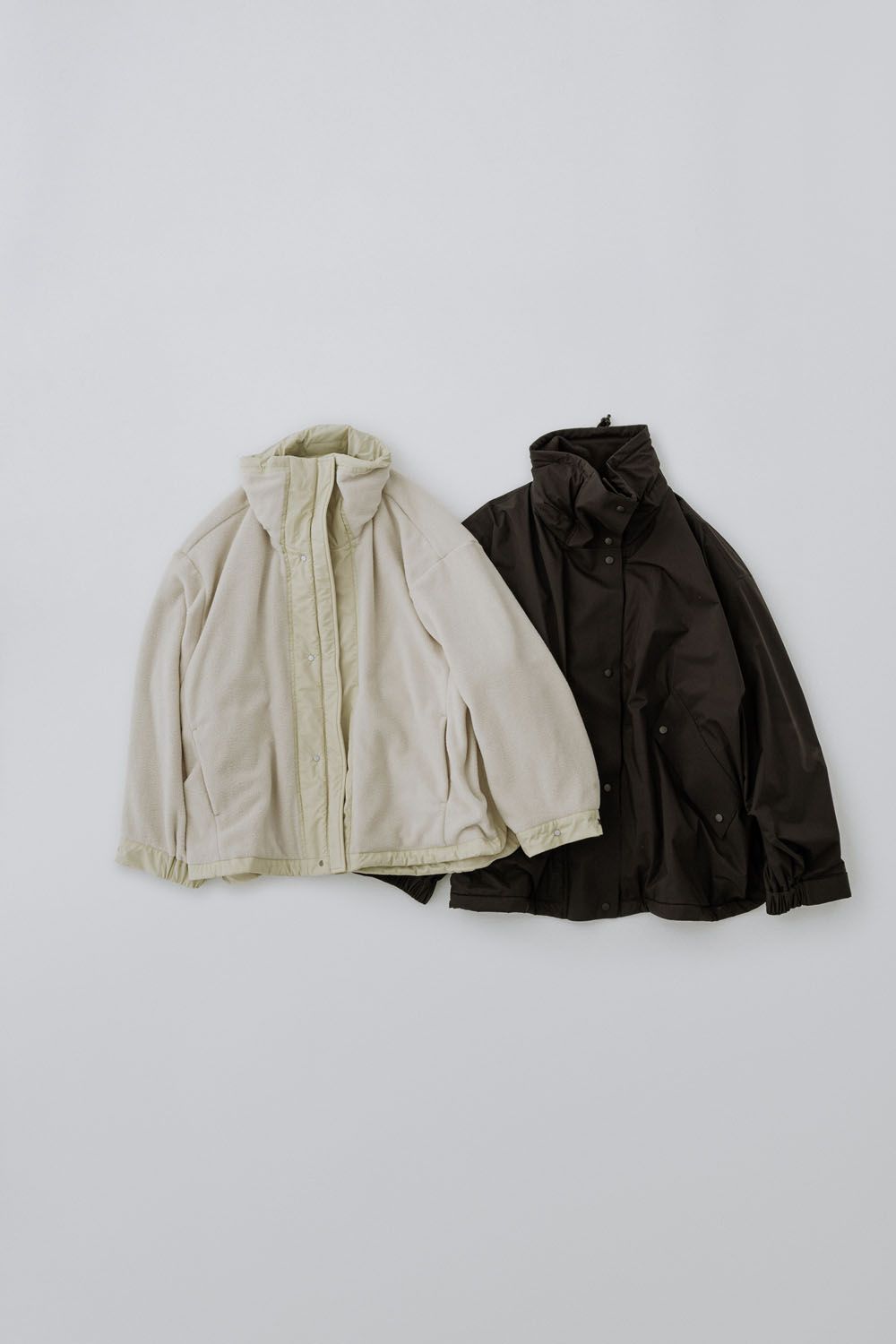 REVERSIBLE FLEECE-LINED BLOUSON