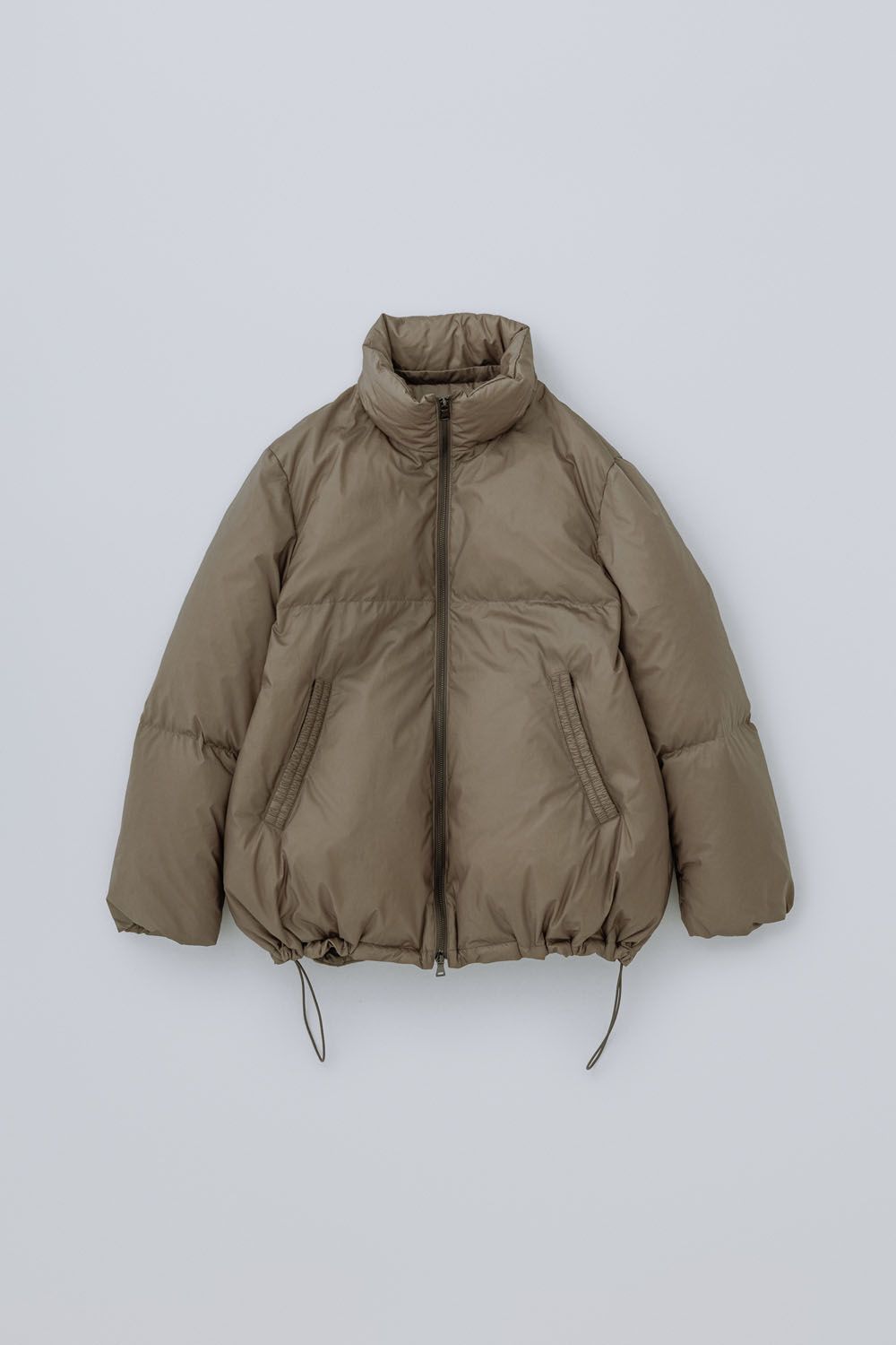 2WAY HOODED MID-LENGTH DOWN JACKET