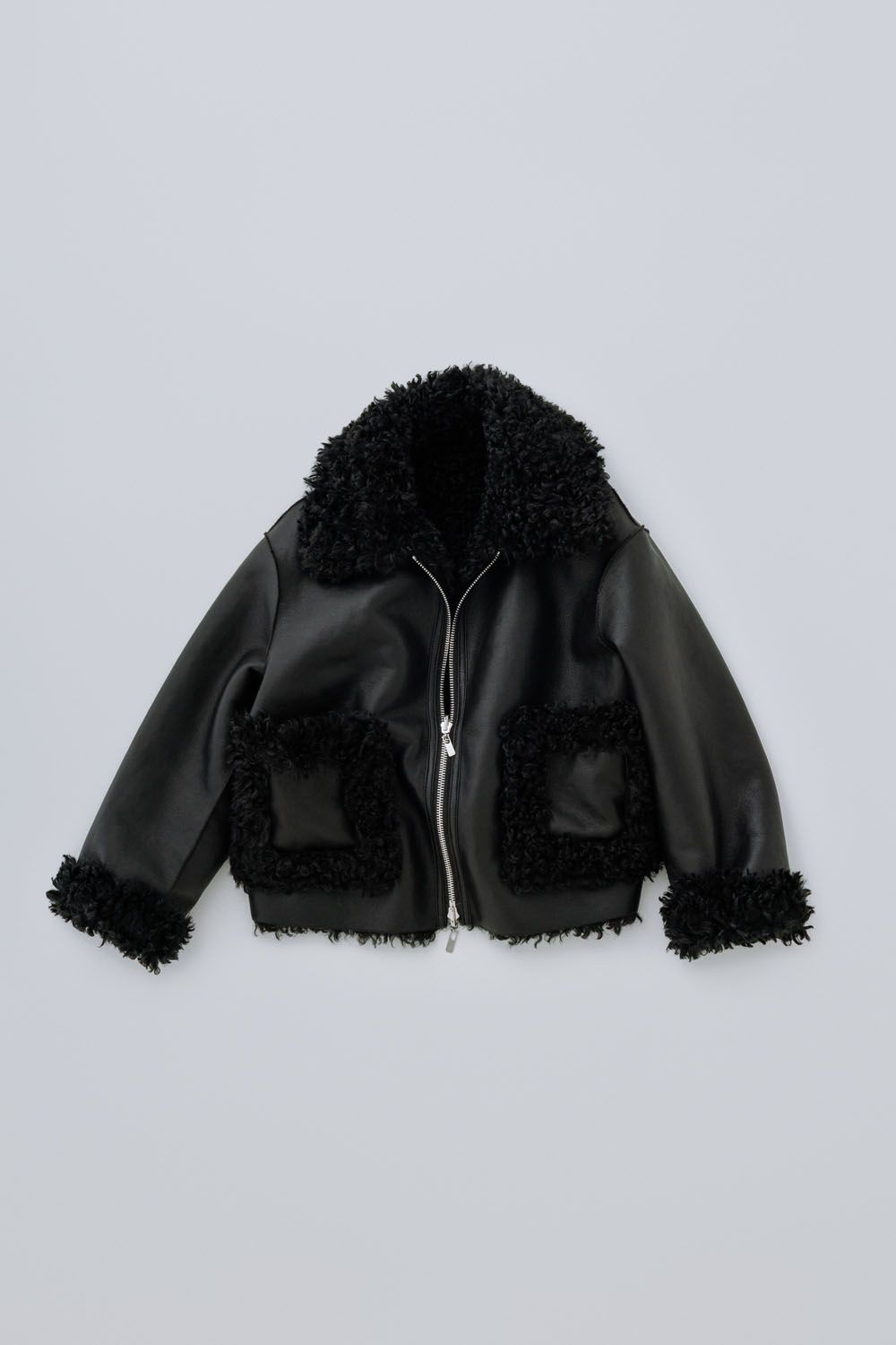 FAUX LEATHER REVERSIBLE BLOUSON VERA