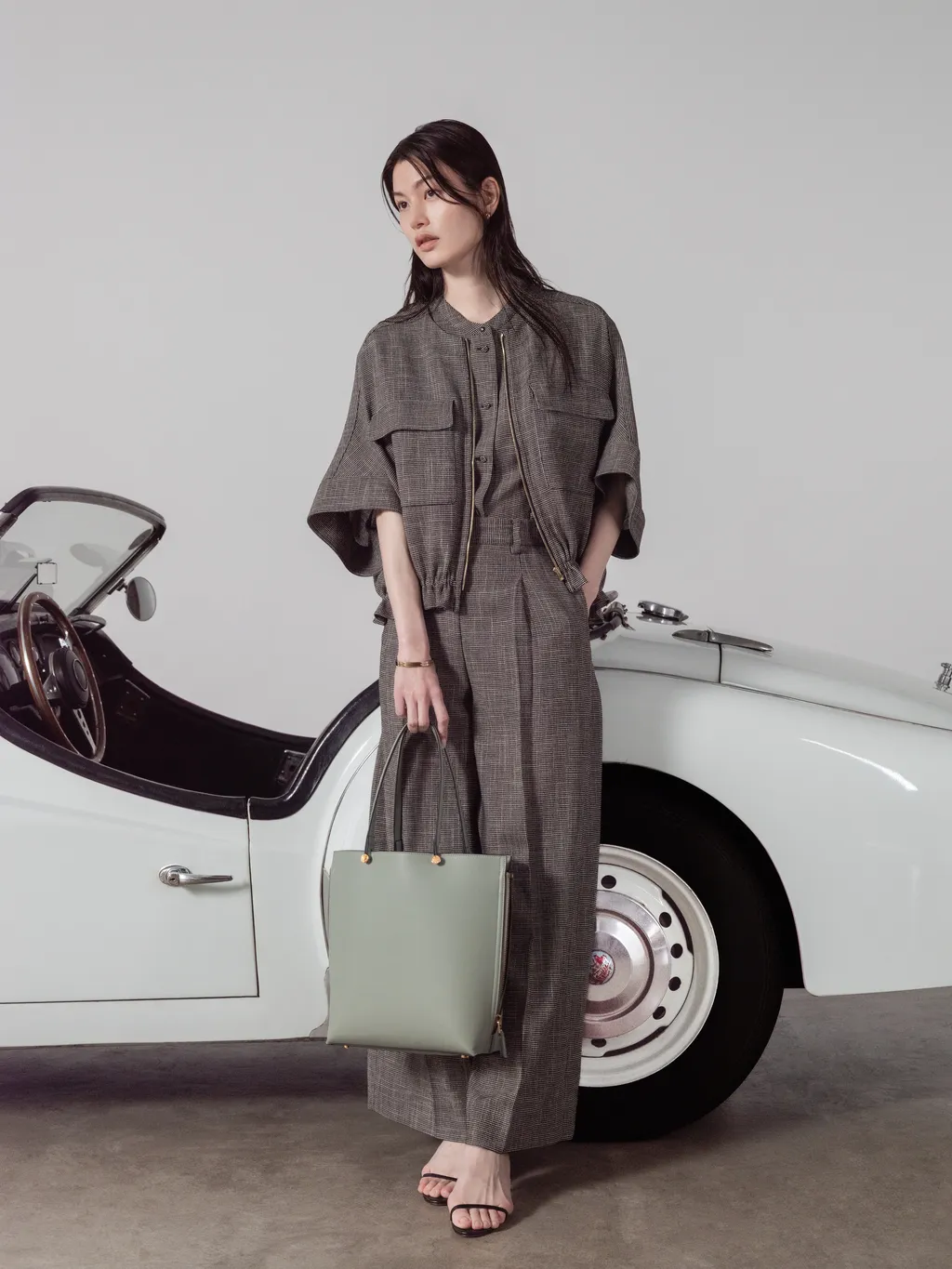 ROPÉ ÉPOR 2026SS Look 6 — Y BAG Short 1