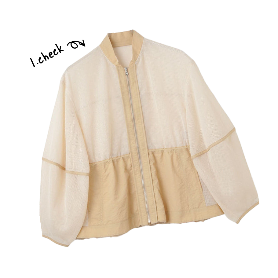 メッシュカーディガン