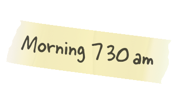 Morning 7:30am