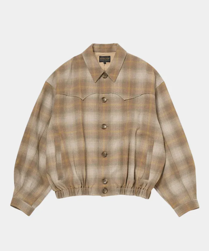 【PENDLETON x M】CHECK BLOUSON