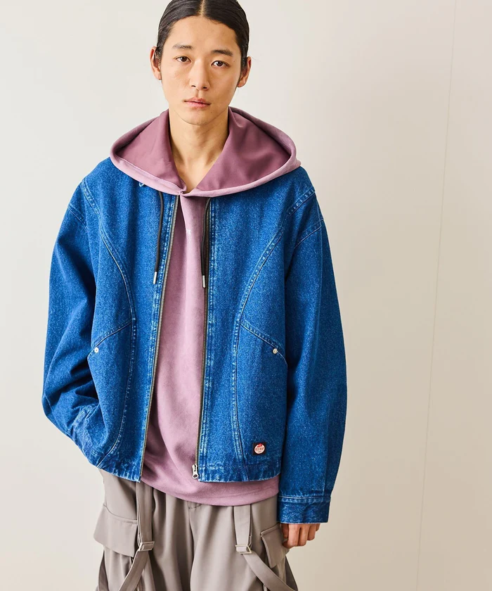 別注/RED KAPデニムジップブルゾン