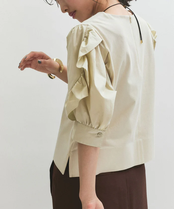 【サステナブル】バルーンスリーブTシャツ