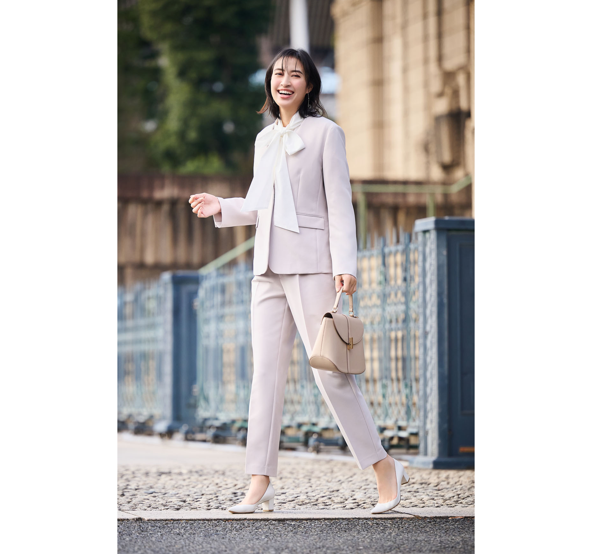 360°ウルトラストレッチノーカラージャケット セレモニースタイル