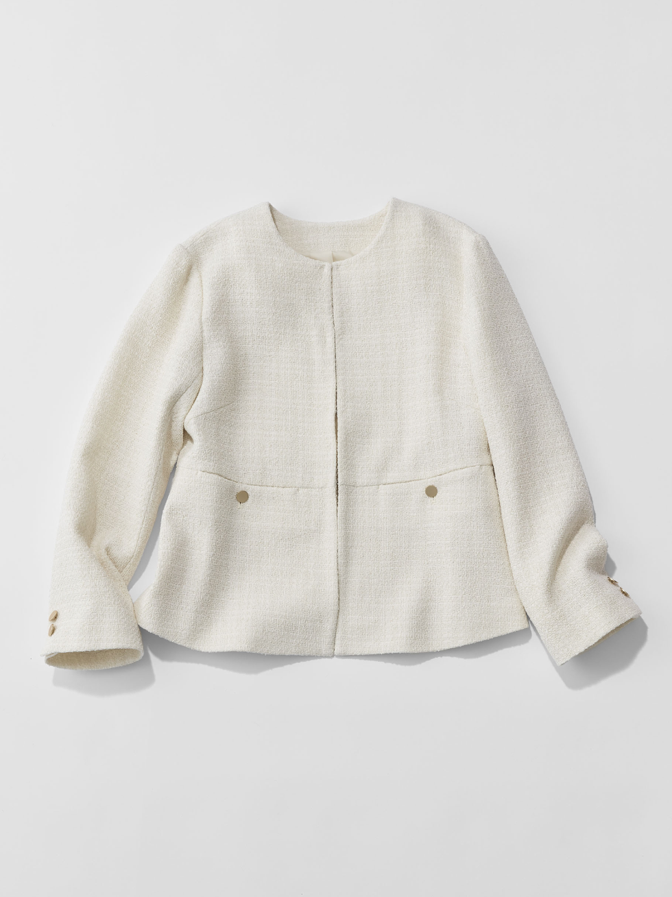 ツイードフレアジャケット