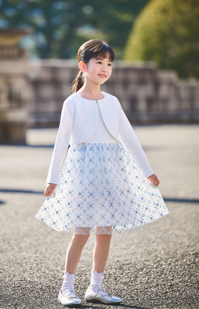 ボレロ　ジャンパースカート　セットアップキッズセレモニー