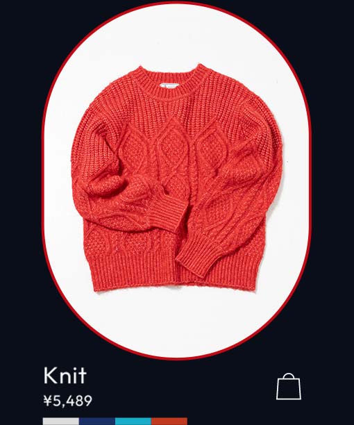 Knit ￥5,489