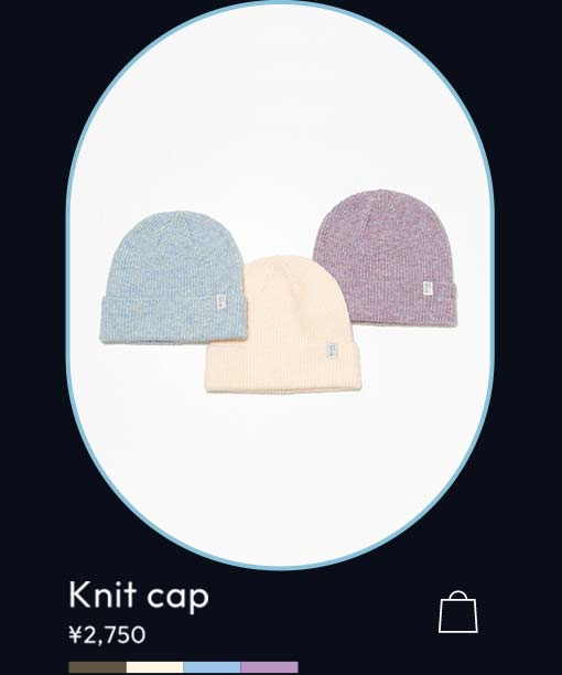Knit Cap ￥2,750