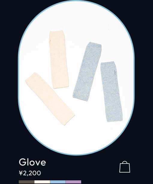 Glove ￥2,200