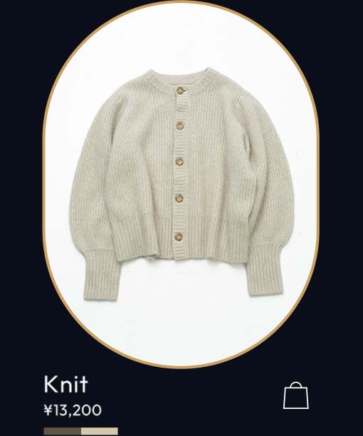 Knit ￥13,200