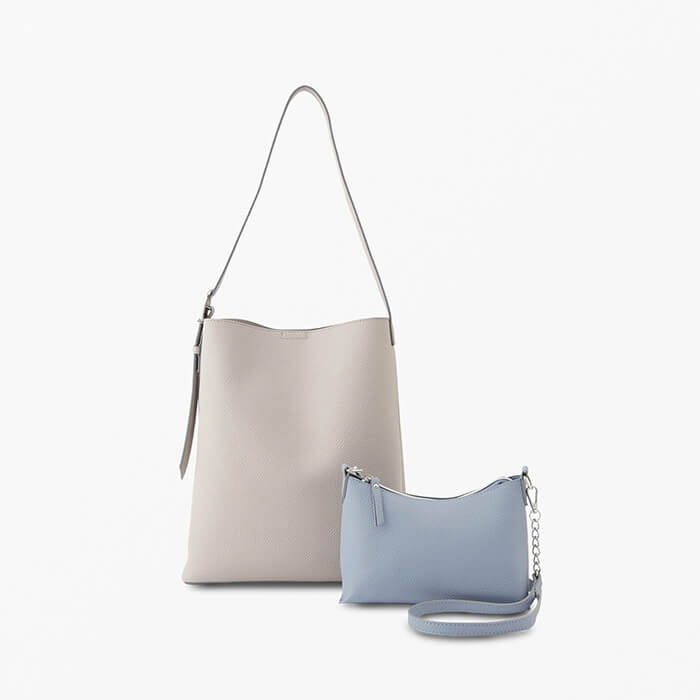 me fit BAG ワンショルダートート＆ミニショルダーバッグ/2点セット 2