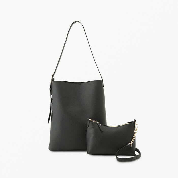 me fit BAG ワンショルダートート＆ミニショルダーバッグ/2点セット 3