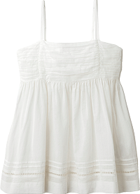 キャミソールブラウス