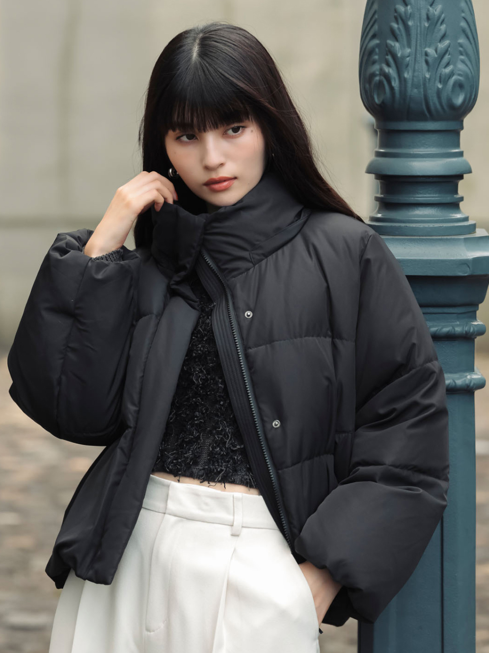 フード取り外しダウンジャケット メイン画像