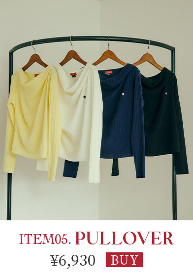 ITEM05. PULLOVER ¥6,930